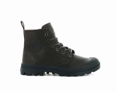 Botas Palladium PAMPA HI ZIP LTH ESS Hombre Bison | Costa Rica-05264